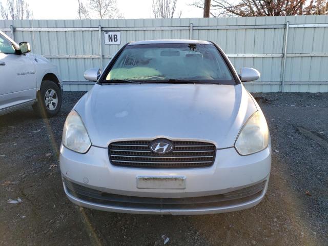 KMHCN46C39U372487 - 2009 HYUNDAI ACCENT GLS SILVER photo 5