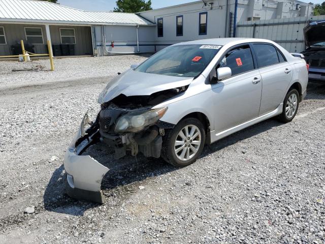 1NXBU4EE7AZ283611 - 2010 TOYOTA COROLLA BASE 银色 照片 2