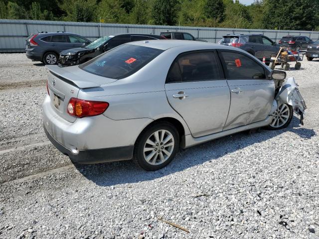 1NXBU4EE7AZ283611 - 2010 TOYOTA COROLLA BASE 银色 照片 4