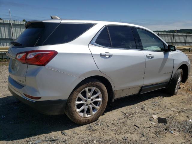 3GNAXUEV8KS671334 - 2019 CHEVROLET EQUINOX LT Srebrny zdjęcie 3