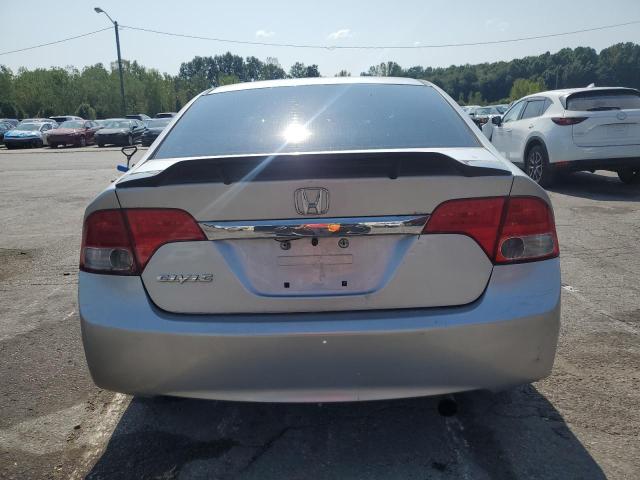 2HGFA16579H518617 - 2009 HONDA CIVIC LX SILVER photo 6