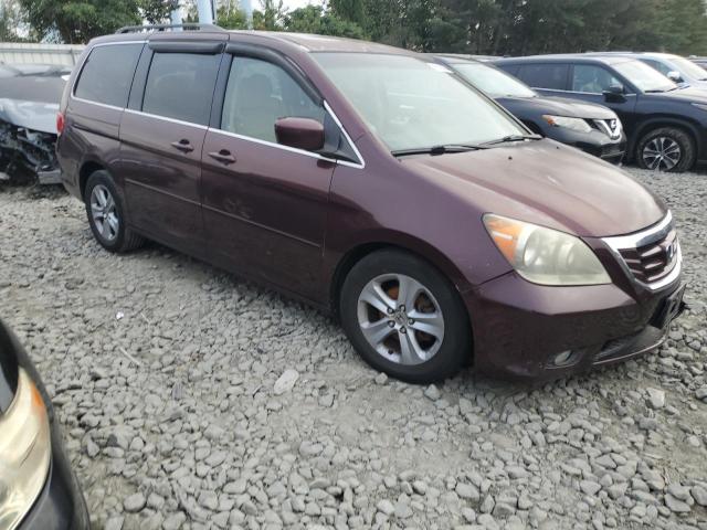5FNRL38939B014797 - 2009 HONDA ODYSSEY TOURING მუქწითელი ფოტო 4