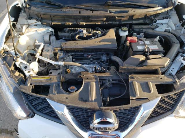 JN8AT2MV5GW148749 - 2016 NISSAN ROGUE S WHITE photo 11