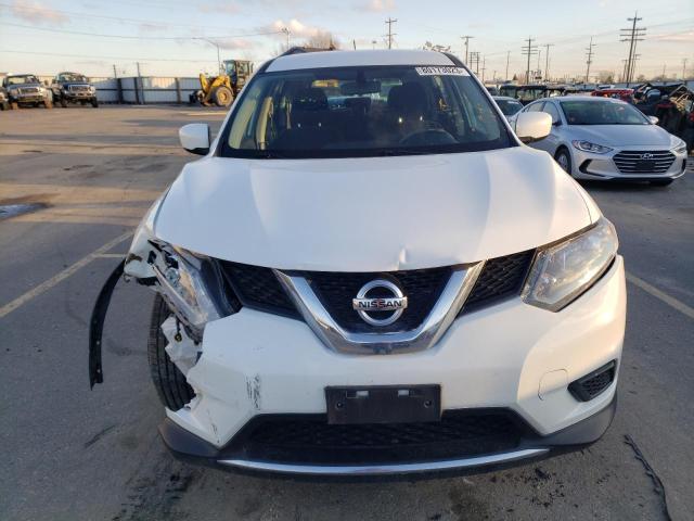 JN8AT2MV5GW148749 - 2016 NISSAN ROGUE S WHITE photo 5