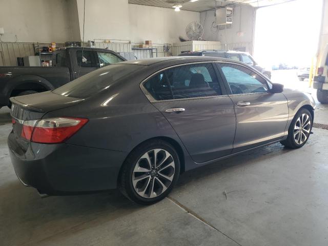 1HGCR2F55EA262472 - 2014 HONDA ACCORD SPORT ნაცრისფერი ფოტო 3