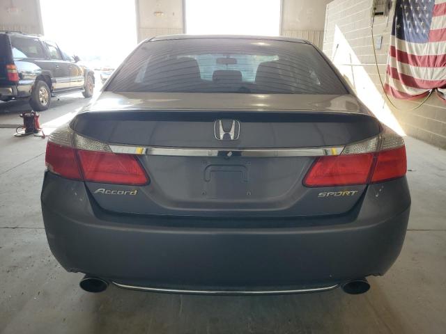 1HGCR2F55EA262472 - 2014 HONDA ACCORD SPORT ნაცრისფერი ფოტო 6