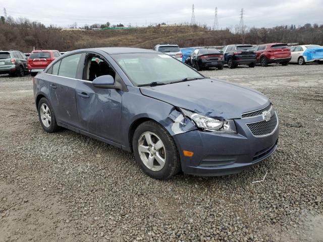 1G1PC5SB6D7158107 - 2013 CHEVROLET CRUZE LT BLUE photo 4