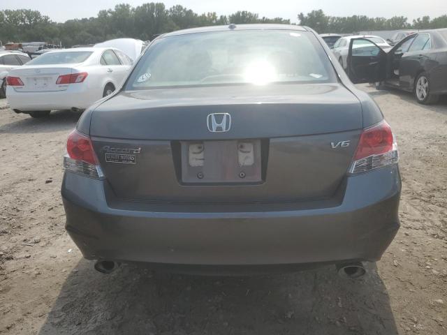 1HGCP36859A014198 - 2009 HONDA ACCORD EXL GRAY photo 6