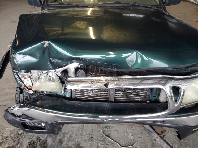 5TESN92N82Z038215 - 2002 TOYOTA TACOMA XTRACAB PRERUNNER Verde foto 12