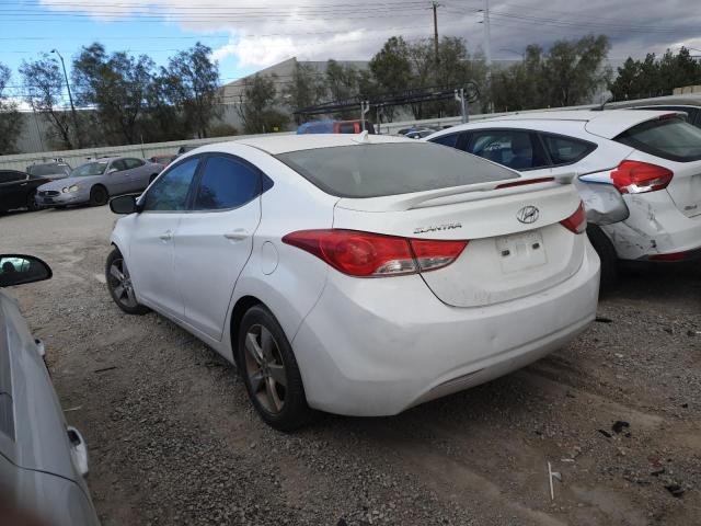 5NPDH4AE3DH281991 - 2013 HYUNDAI ELANTRA GLS WHITE photo 2