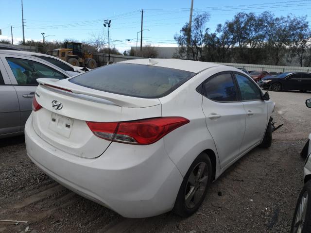 5NPDH4AE3DH281991 - 2013 HYUNDAI ELANTRA GLS WHITE photo 3