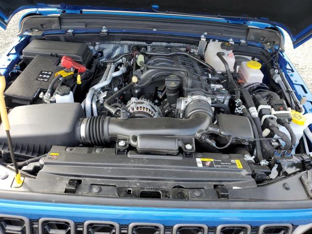 1C4PJXDGXRW349768 - 2024 JEEP WRANGLER SPORT 蓝色 照片 12