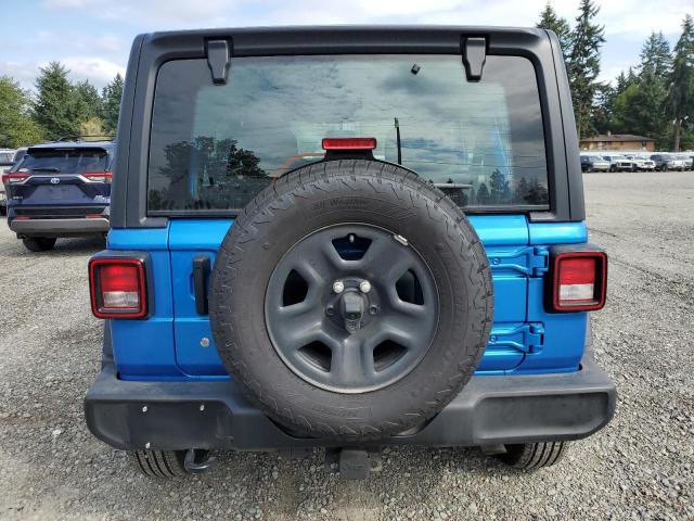 1C4PJXDGXRW349768 - 2024 JEEP WRANGLER SPORT 蓝色 照片 6