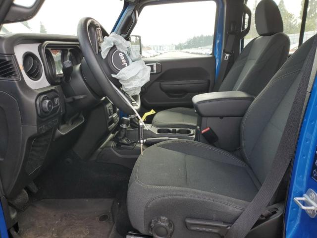 1C4PJXDGXRW349768 - 2024 JEEP WRANGLER SPORT 蓝色 照片 7