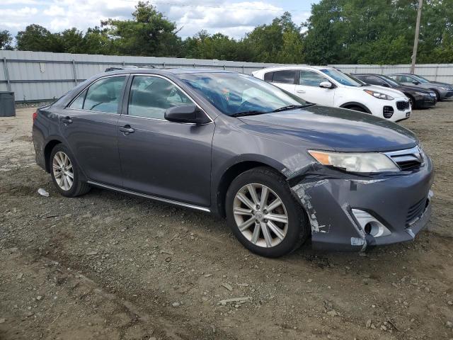 4T4BF1FKXDR306760 - 2013 TOYOTA CAMRY L GRAY photo 4