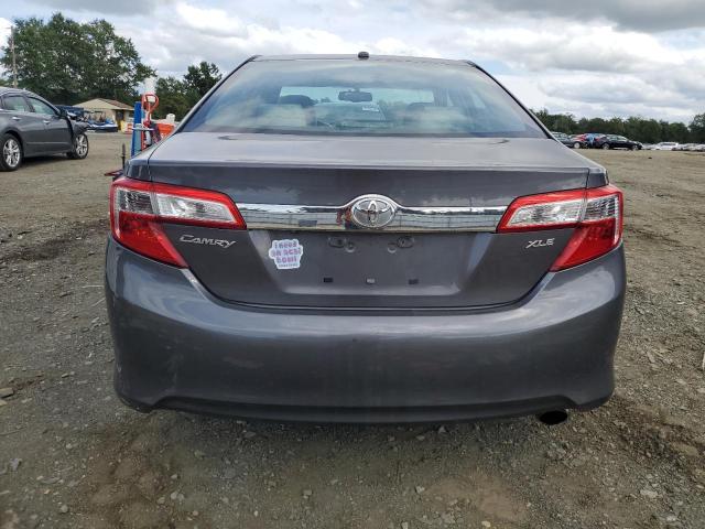4T4BF1FKXDR306760 - 2013 TOYOTA CAMRY L GRAY photo 6