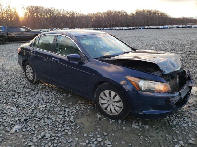 1HGCP26389A164661 - 2009 HONDA ACCORD LX BLUE photo 4