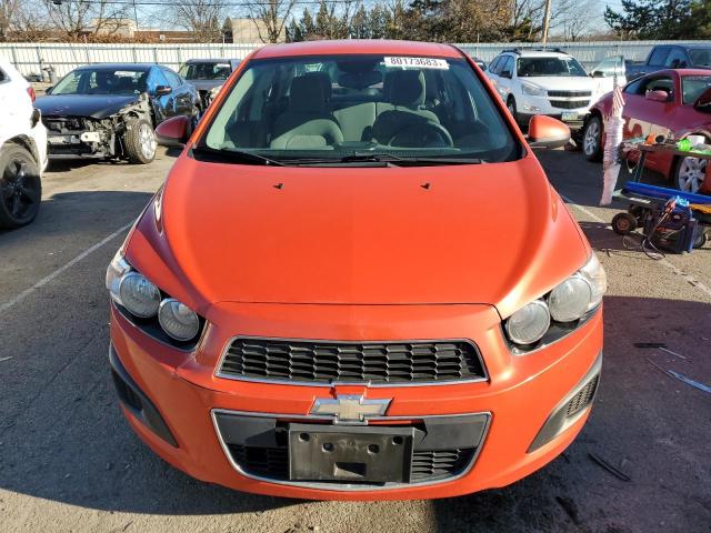 1G1JB5SH1C4123522 - 2012 CHEVROLET SONIC LS ORANGE photo 5