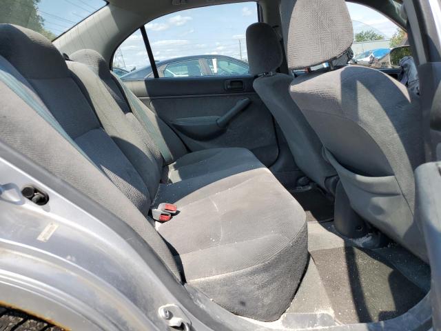 2HGES16852H922511 - 2002 HONDA CIVIC LX SILVER photo 10