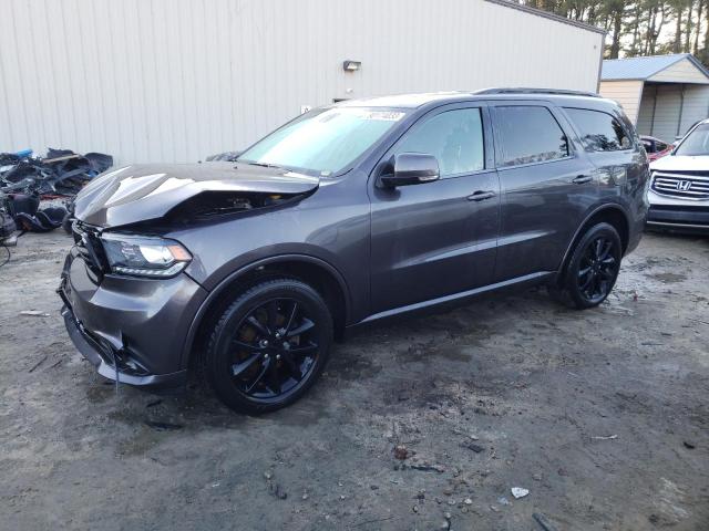 1C4RDJDG4HC907367 - 2017 DODGE DURANGO GT CHARCOAL photo 1