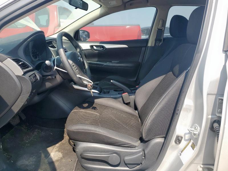 3N1AB7AP3HY253191 - 2017 NISSAN SENTRA S Silber Foto 7