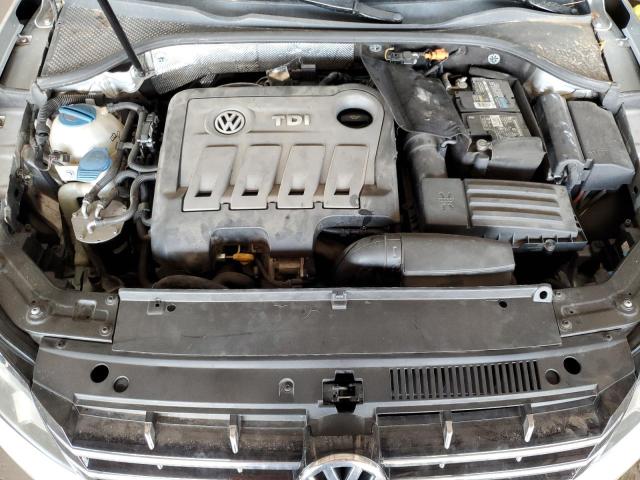 1VWBN7A31EC073277 - 2014 VOLKSWAGEN PASSAT SE 银色 照片 11