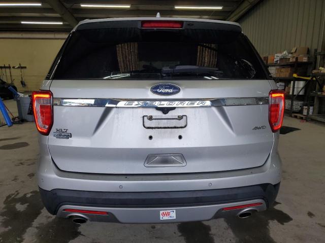 1FM5K8D89HGA83425 - 2017 FORD EXPLORER XLT Gümüş foto 6
