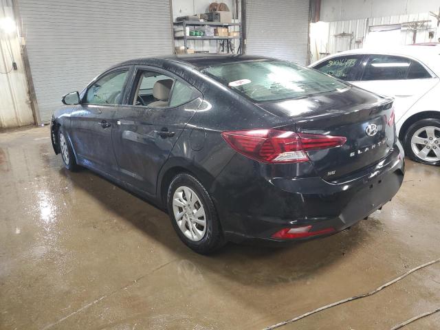 5NPD74LF7KH487885 - 2019 HYUNDAI ELANTRA SE BLACK photo 2