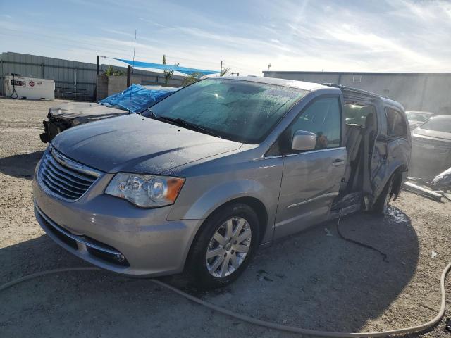 2C4RC1BG2DR796888 - 2013 CHRYSLER TOWN & COU TOURING ვერცხლისფერი ფოტო 1
