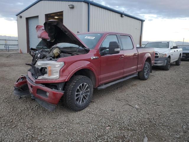 1FTFW1E5XLKD66558 - 2020 FORD F150 SUPERCREW RED photo 1