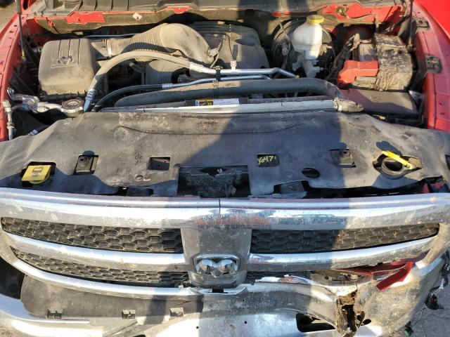 1C6RR7TT4KS689891 - 2019 RAM 1500 CLASSIC SLT Червоний фото 11