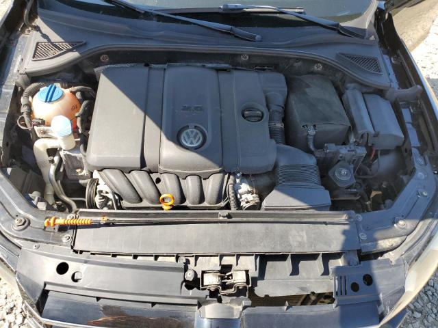 1VWBP7A38CC019904 - 2012 VOLKSWAGEN PASSAT SE 黑色 照片 11