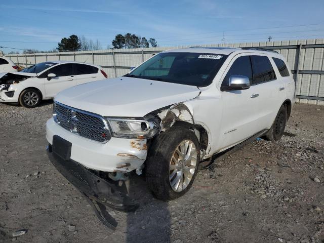 1C4RDHEG1EC530466 - 2014 DODGE DURANGO CITADEL WHITE photo 1