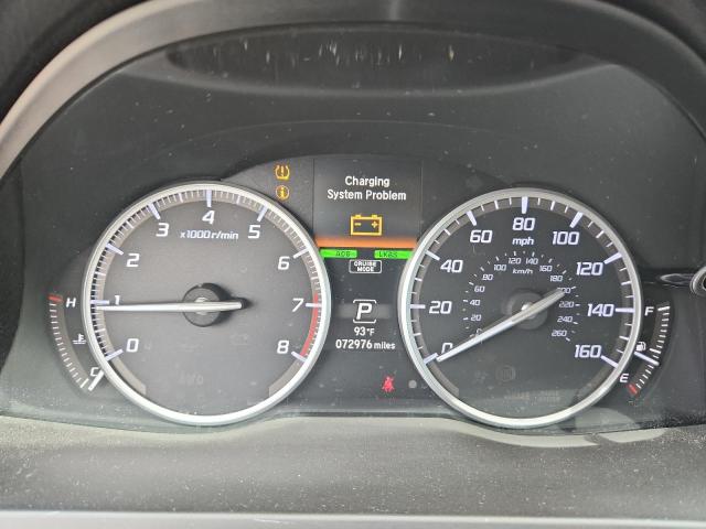 5J8TB4H72HL018494 - 2017 ACURA RDX ADVANCE WHITE photo 9