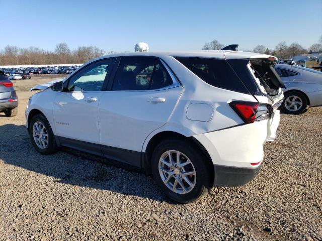 3GNAXKEG3PL129291 - 2023 CHEVROLET EQUINOX LT WHITE photo 2