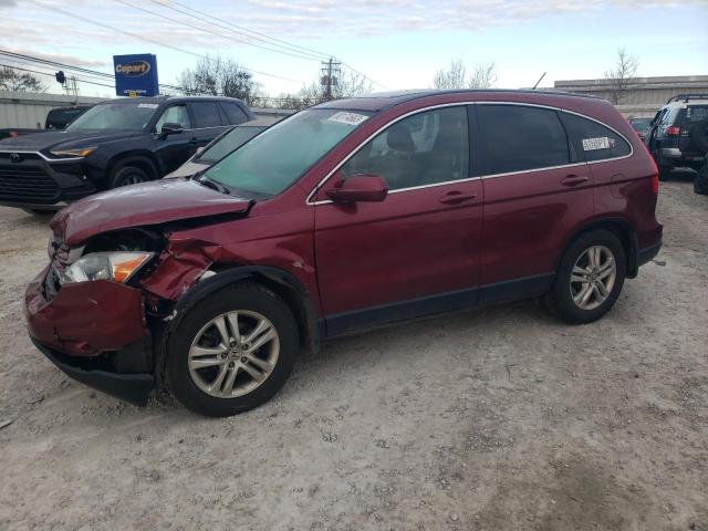 5J6RE4H79AL061620 - 2010 HONDA CR-V EXL RED photo 1