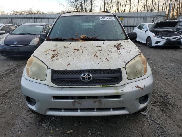 JTEHD20V556026849 - 2005 TOYOTA RAV4 WHITE photo 5