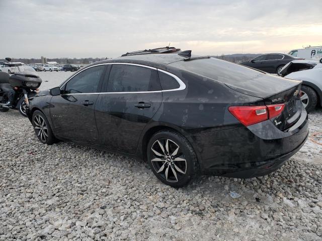 1G1ZE5ST4HF284277 - 2017 CHEVROLET MALIBU LT BLACK photo 2