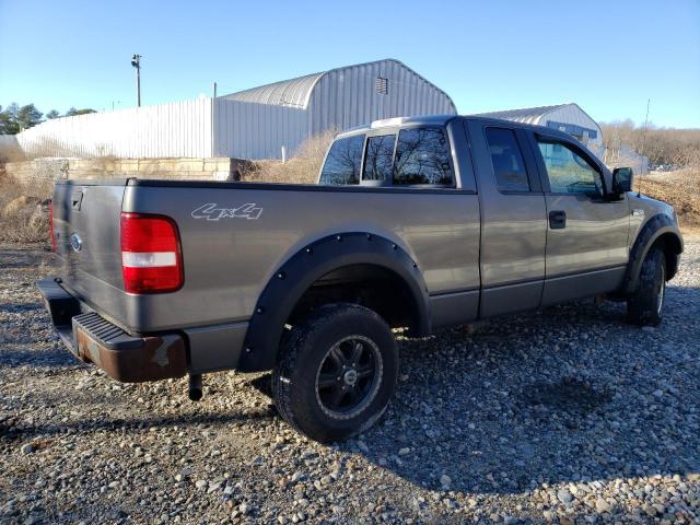 1FTRX14W55FA84389 - 2005 FORD F150 GRAY photo 3