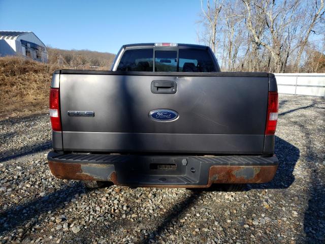 1FTRX14W55FA84389 - 2005 FORD F150 GRAY photo 6