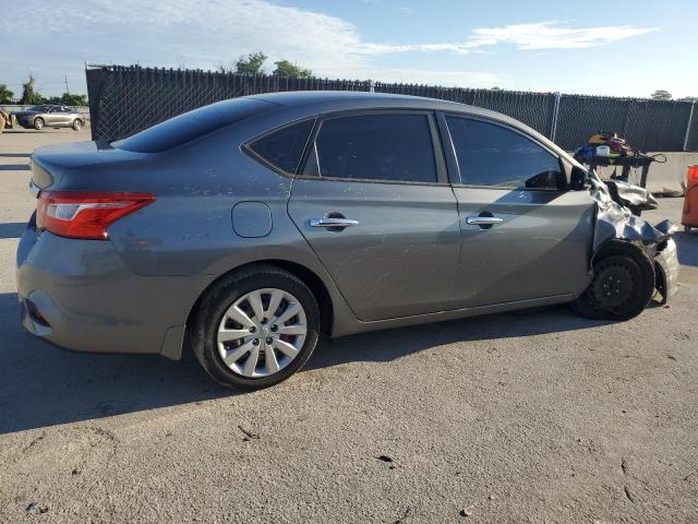 3N1AB7AP2JY227381 - 2018 NISSAN SENTRA S ნაცრისფერი ფოტო 3