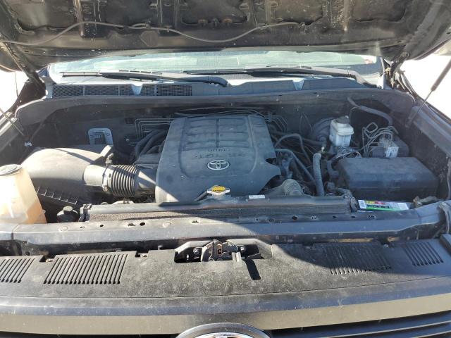 5TFRM5F18HX110869 - 2017 TOYOTA TUNDRA DOUBLE CAB SR/SR5 BLACK photo 11