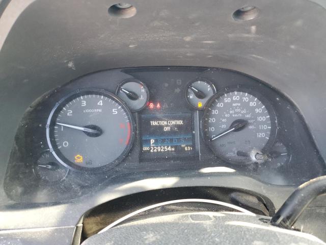 5TFRM5F18HX110869 - 2017 TOYOTA TUNDRA DOUBLE CAB SR/SR5 BLACK photo 9