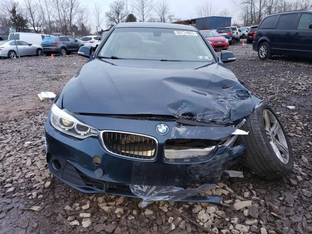 WBA3N9C50FK246633 - 2015 BMW 428 XI BLUE photo 5