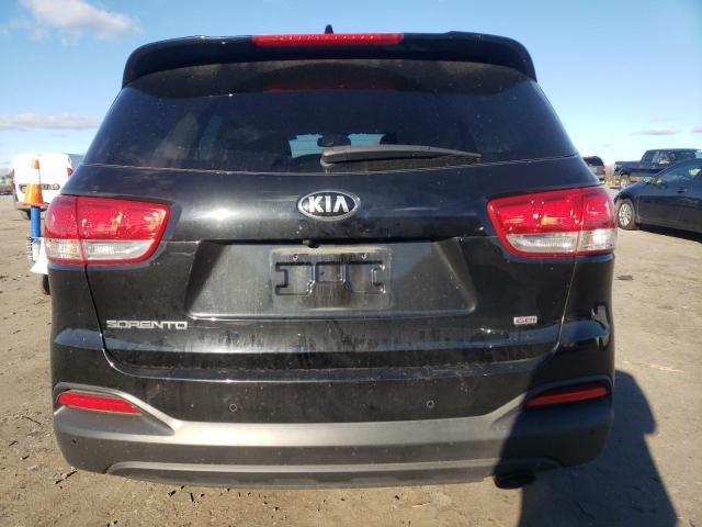 5XYPGDA31HG312974 - 2017 KIA SORENTO LX BLACK photo 6