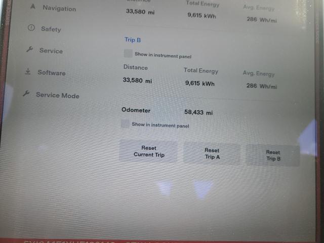 5YJSA1E1XHF193140 - 2017 TESLA MODEL S Ağ foto 9