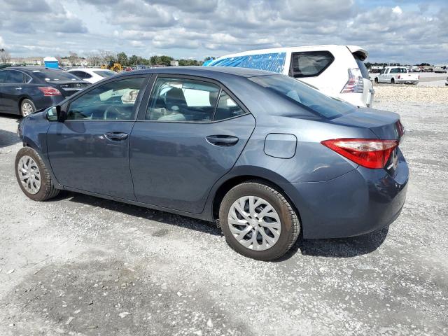 2T1BURHE4KC188676 - 2019 TOYOTA COROLLA L GRAY photo 2