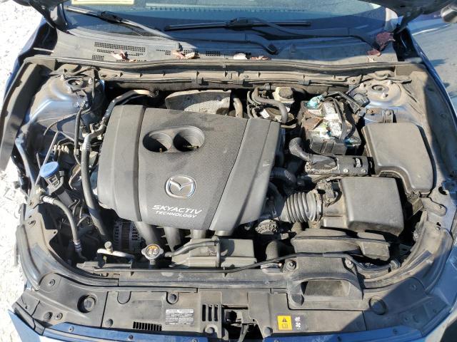 3MZBN1M35JM161041 - 2018 MAZDA 3 GRAND TOURING ლურჯი ფოტო 11