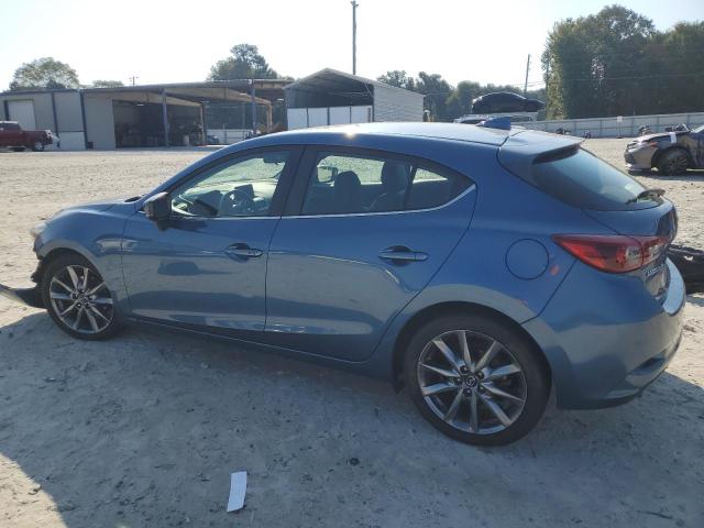 3MZBN1M35JM161041 - 2018 MAZDA 3 GRAND TOURING ლურჯი ფოტო 2