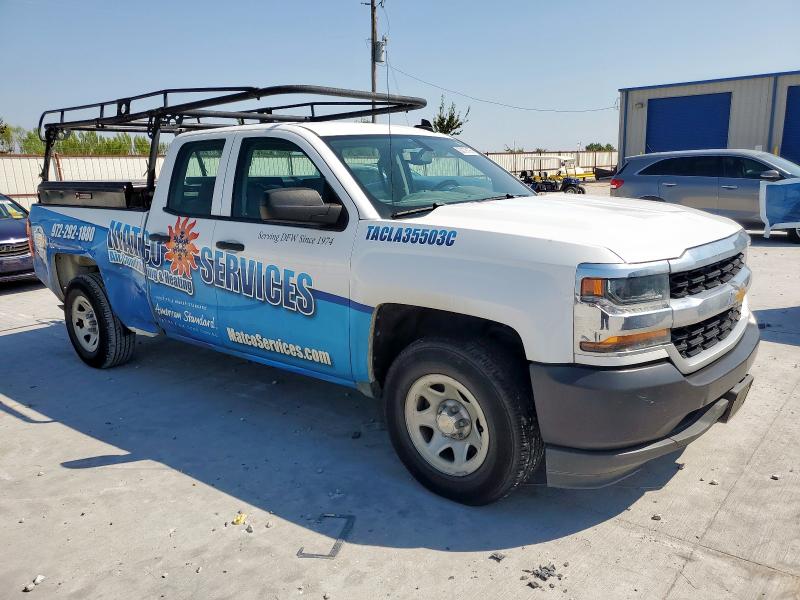 2GCRCNEC0K1230630 - 2019 CHEVROLET SILVERADO C1500 WHITE photo 4